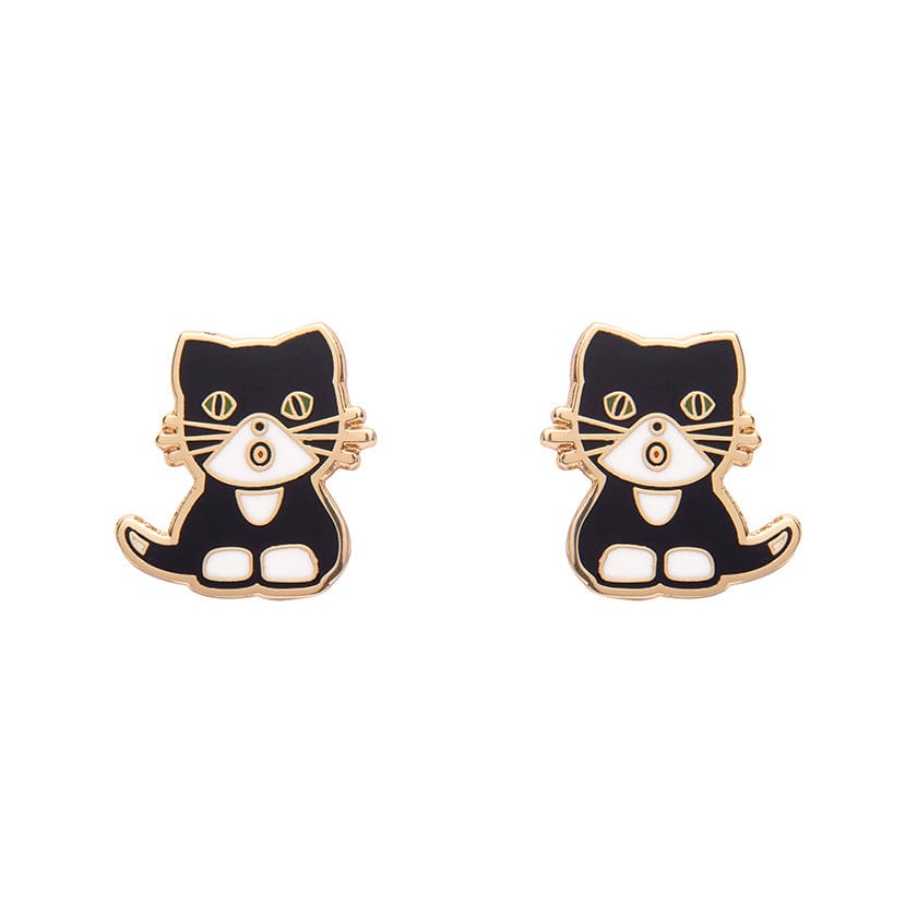 Erstwilder Miffy's Kitten Enamel Stud Earrings EGAT105