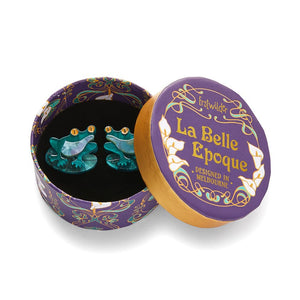 Pod Dweller Stud Earrings  -  Erstwilder  -  Quirky Resin and Enamel Accessories