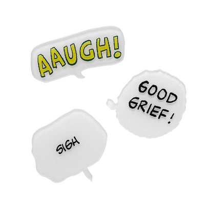 Erstwilder Good Grief! Brooch Set BH7183-8070