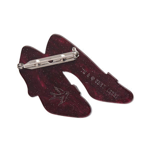 Erstwilder Ruby Slippers Brooch AG1BH01
