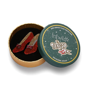 Erstwilder Ruby Slippers Brooch AG1BH01