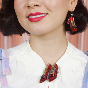 Erstwilder Ruby Slippers Brooch AG1BH01