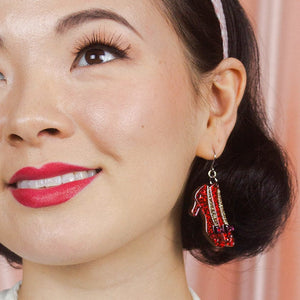 Erstwilder Ruby Slippers Earrings AG1EG01