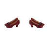 Erstwilder Ruby Slippers Double Brooch AG1BH02