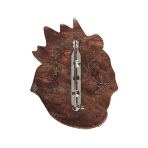 Erstwilder Cowardly Lion Brooch AG1BH09