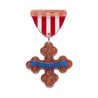 Erstwilder Medal of Bravery Brooch AG1BH10