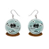 Crystal Ball Earrings