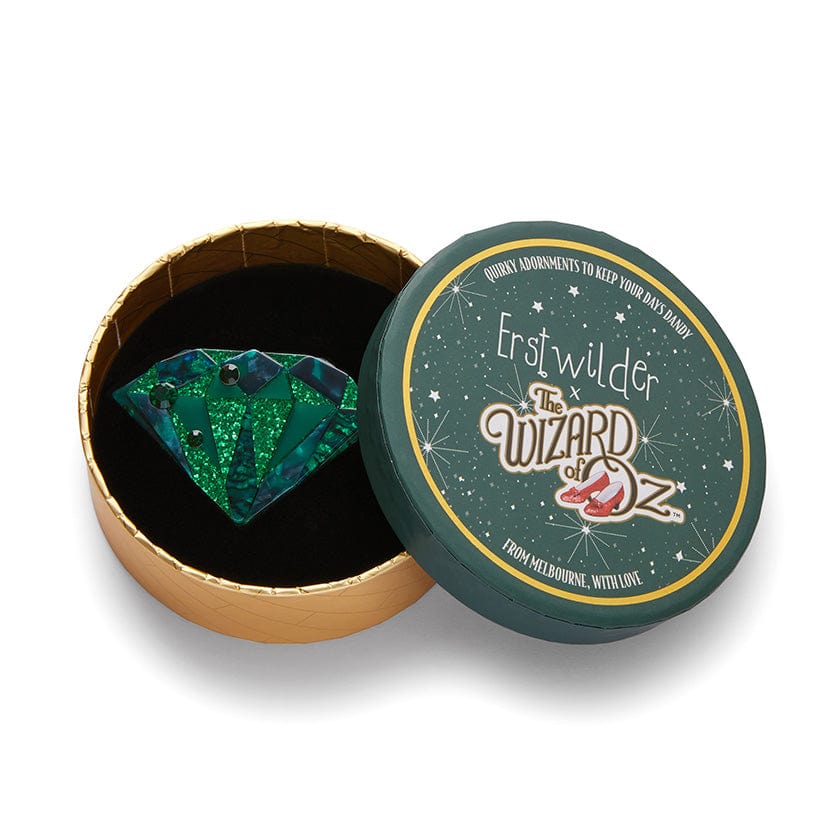 Erstwilder Emerald Brooch AG1BH15