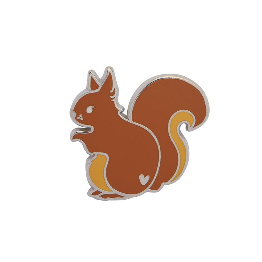 Erstwilder Scrupulous Squirrel Enamel Pin EP0027-9092