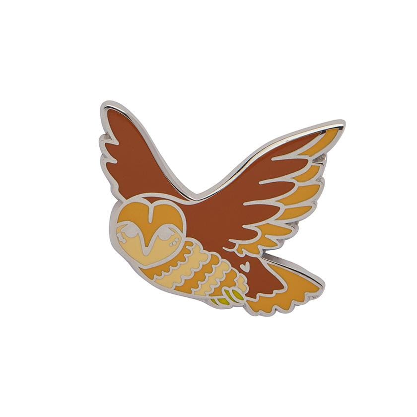 Erstwilder Obsequious Owl Enamel Pin EP0028-9092