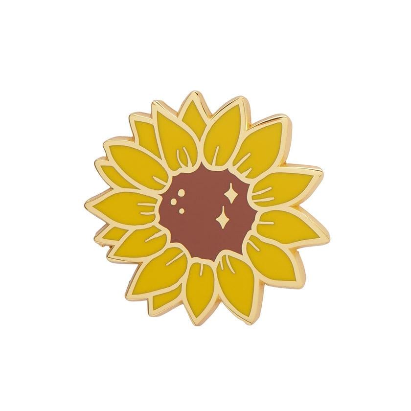 Erstwilder Salubrious Sunflower Enamel Pin EP0002-6090