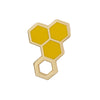 Happy Honeycomb Enamel Pin