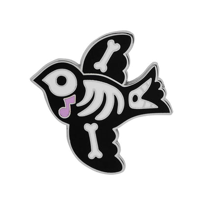 Erstwilder Birdie Boo Enamel Pin EP0061-7080