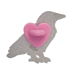 Erstwilder RIP Raven Enamel Pin EP0065-7080