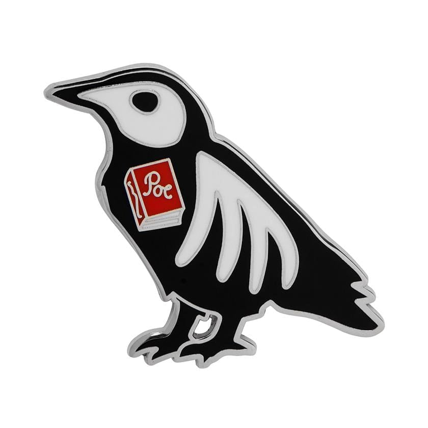 Erstwilder RIP Raven Enamel Pin EP0065-7080