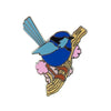 Erstwilder Phoebe the Fairy Wren Enamel Pin EP0089-3032