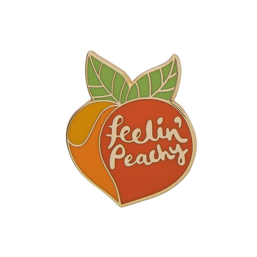 Erstwilder Feelin' Peachy Enamel Pin EP0010-6500