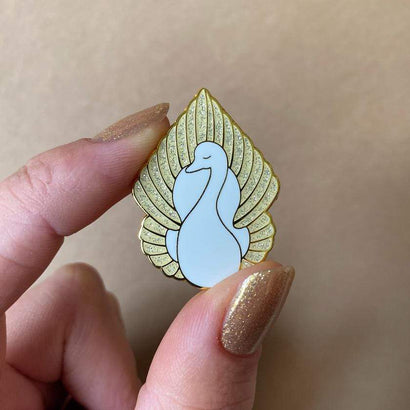 Erstwilder On White Wings Enamel Pin EP0139-8082