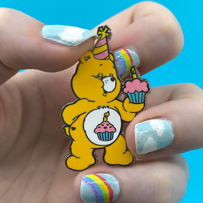 Erstwilder Care Bears Birthday Bear's Cake Enamel Pin EP0149-6000