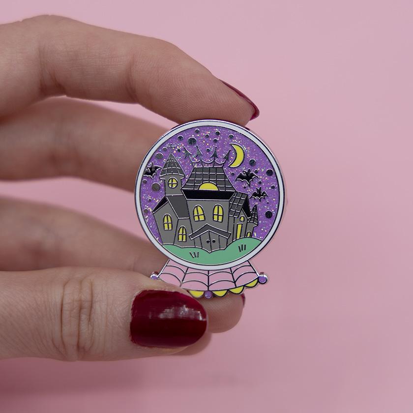 Erstwilder Home Sweet Haunt Enamel Pin EP0152-5001