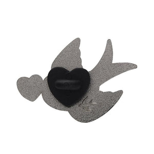 Erstwilder Piper the Love Bird Enamel Pin EP0153-3000