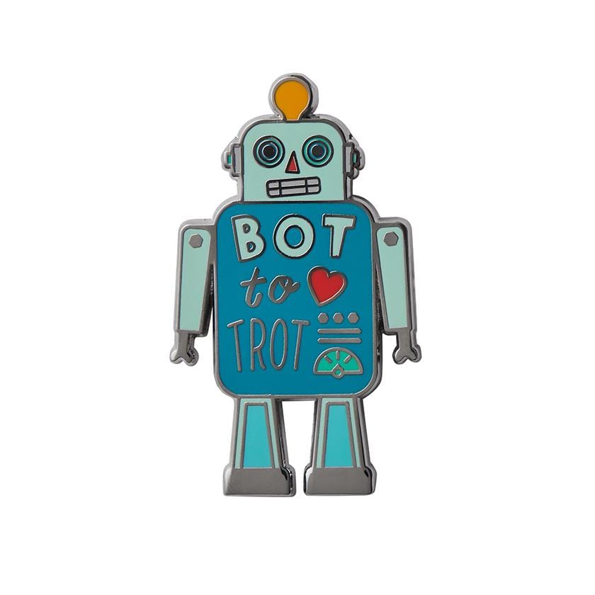 Erstwilder Bot to Trot Enamel Pin EP0165-3000