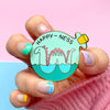 Happy Ness Enamel Pin