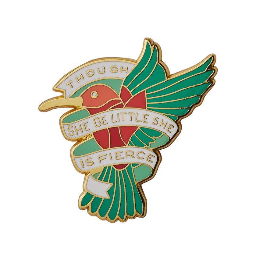 Erstwilder Little and Fierce Enamel Pin EP0180-4000