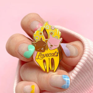 Erstwilder Love Cats Enamel Pin EP0182-6000