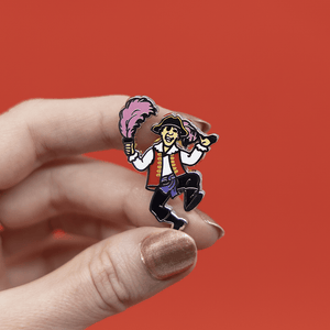 Erstwilder Captain Feathersword Enamel Pin EP0189-0100