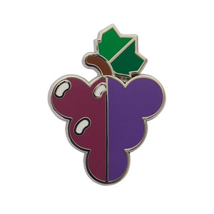 Erstwilder Fruit Salad Grapes Enamel Pin EP0194-5000