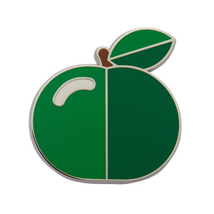 Erstwilder Fruit Salad Apple Enamel Pin EP0197-4000
