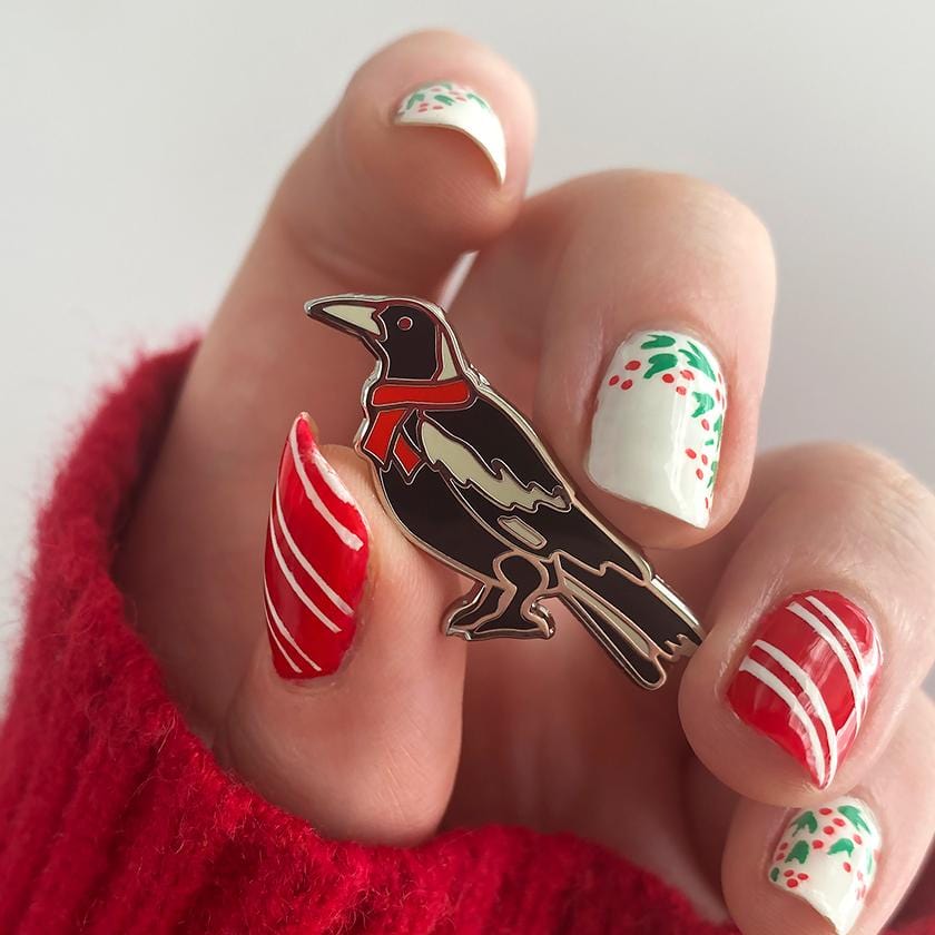 Erstwilder Seasonal Songbird Enamel Pin EP0202-7000