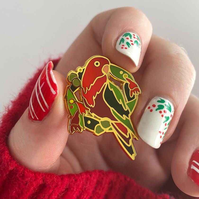 Erstwilder King of Christmas Enamel Pin EP0206-1000