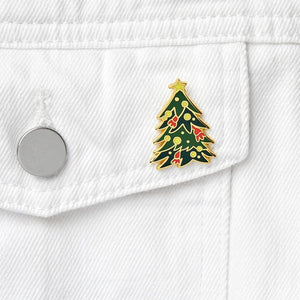 Erstwilder Yuletide Timber Enamel Pin EP0209-4000