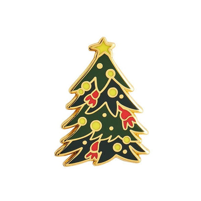 Erstwilder Yuletide Timber Enamel Pin EP0209-4000