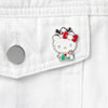 Candy Cane Treat Enamel Pin