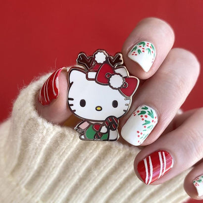 Erstwilder Candy Cane Treat Enamel Pin EP0211-8000