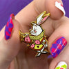 Erstwilder The White Rabbit Announces Enamel Pin EP0218-8000