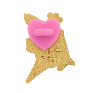 Erstwilder Queen of Hearts Enamel Pin EP0219-1000
