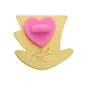 Erstwilder Mad Hatter's Tea Party Hat Enamel Pin EP0223-4000