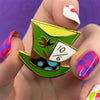 Mad Hatter's Tea Party Hat Enamel Pin