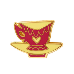 Erstwilder Mad Hatter's Tea Party Cup Enamel Pin EP0224-2000