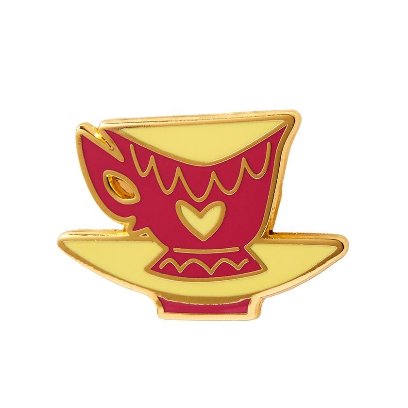 Erstwilder Mad Hatter's Tea Party Cup Enamel Pin EP0224-2000