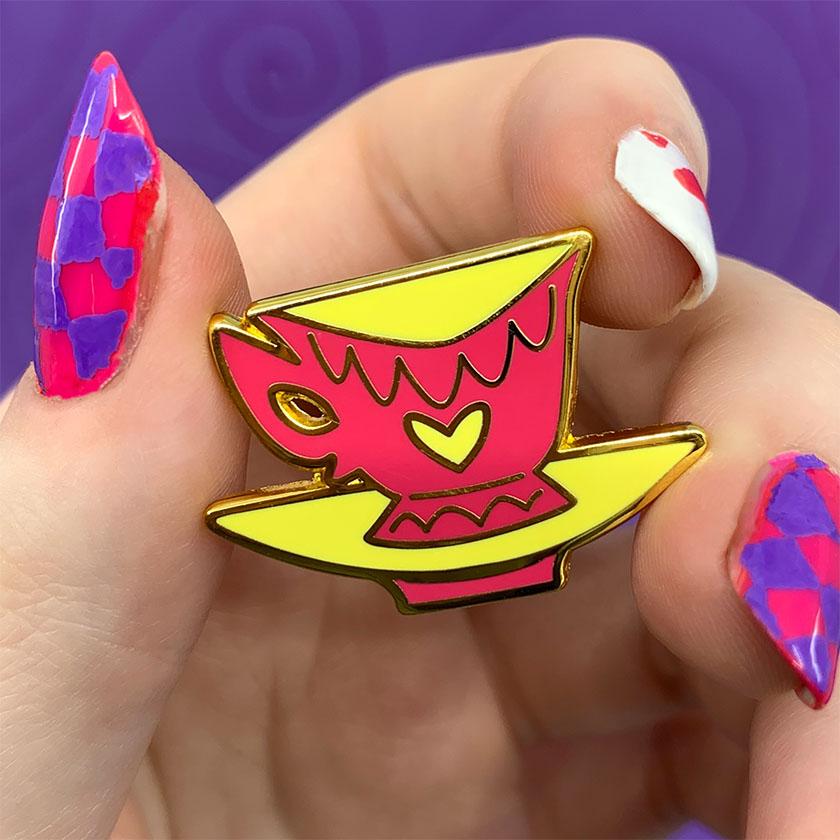 Erstwilder Mad Hatter's Tea Party Cup Enamel Pin EP0224-2000