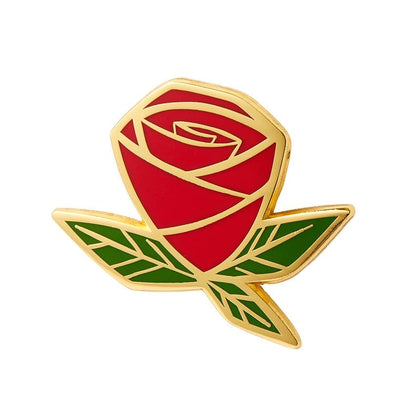 Erstwilder Painted Rose Enamel Pin EP0225-1000