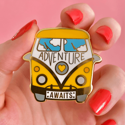 Erstwilder Adventure Awaits Enamel Pin AH1EP01