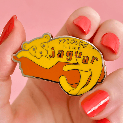 Erstwilder Moves Like Jaguar Enamel Pin AH1EP08
