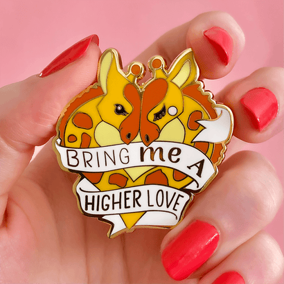 Erstwilder Bring me a Higher Love Enamel Pin AH1EP02