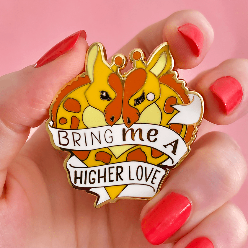 Erstwilder Bring me a Higher Love Enamel Pin AH1EP02